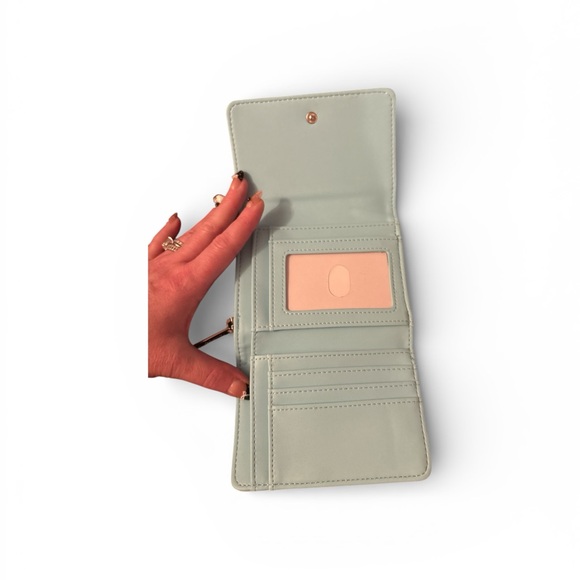 Loungefly Blue Wallet with Disney Castle and Characters - Picture 3 of 6